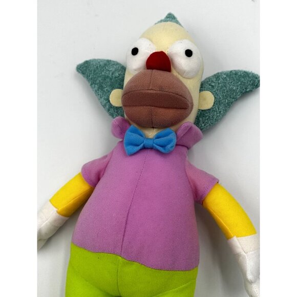 Krusty the Clown Plush Toy Factory The Simpsons Stuffed Doll 15" 2020 - Picture 4 of 7